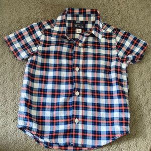 ✨4 for $10! Toddler Boys Button Down Shirt